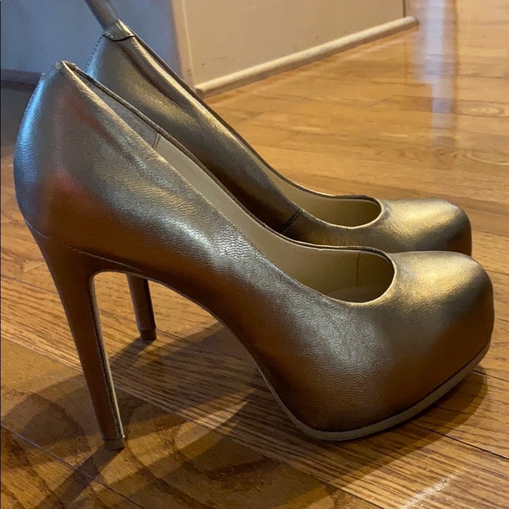 Linzy Leather Heels